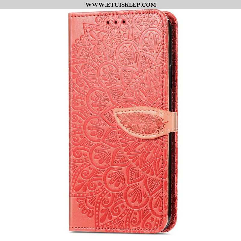 Etui Folio do iPhone 13 Mini Plemienne Liście